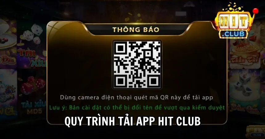 Các bước tải app HIT CLUB vô cùng đơn giản 